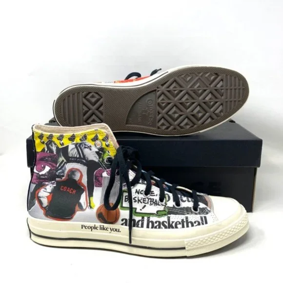 Converse Chuck 70 Shoes High Top Canvas Multicolor Women's Size Sneakers 170680C - Picture 6 of 11
